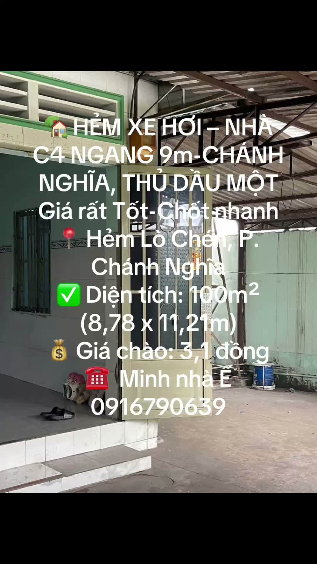 Nhà C4 ngang 9m-phường Chánh Nghĩa TDM-giá rất tốt  - ảnh 2