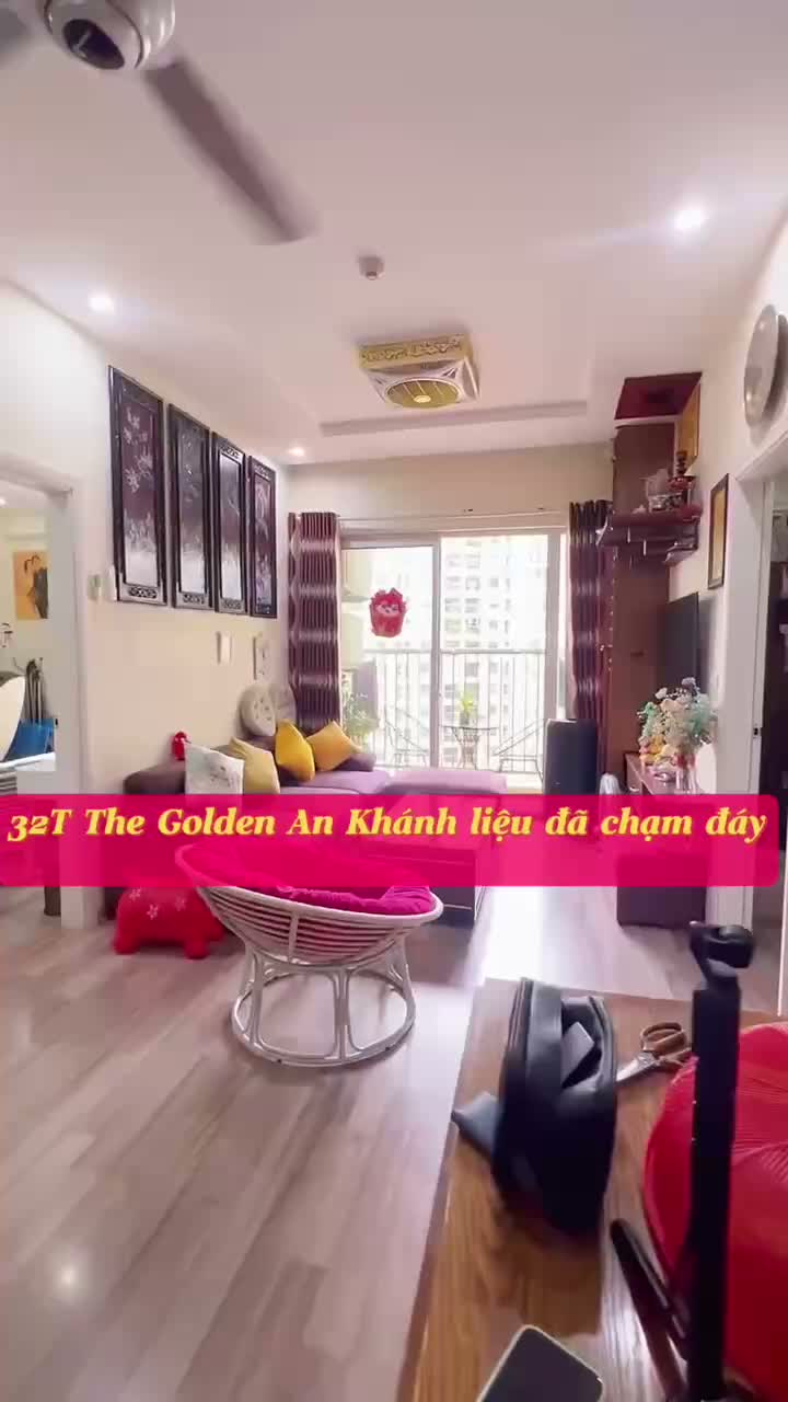BÁN GẤP CĂN HỘ 3 PHÒNG NGỦ TÒA C 32T THE GOLDEN AN KHÁNH – FULL NỘI THẤT – GIÁ 4.8 TỶ - ảnh 2