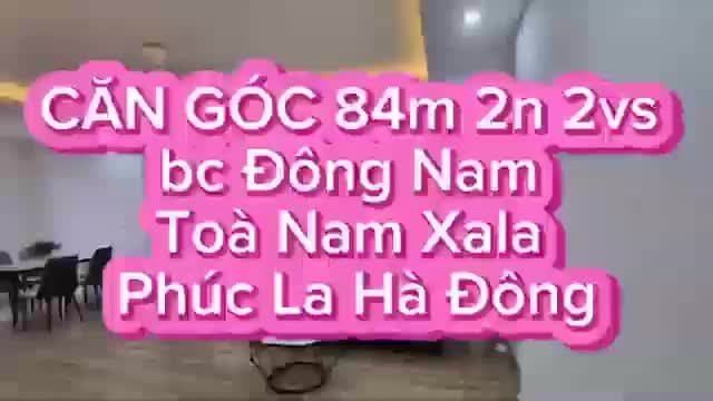 Bán gấp căn góc 84m2 2PN 2WC BC Đông Nam Nam Xa La full nội thất đẹp hướng mát