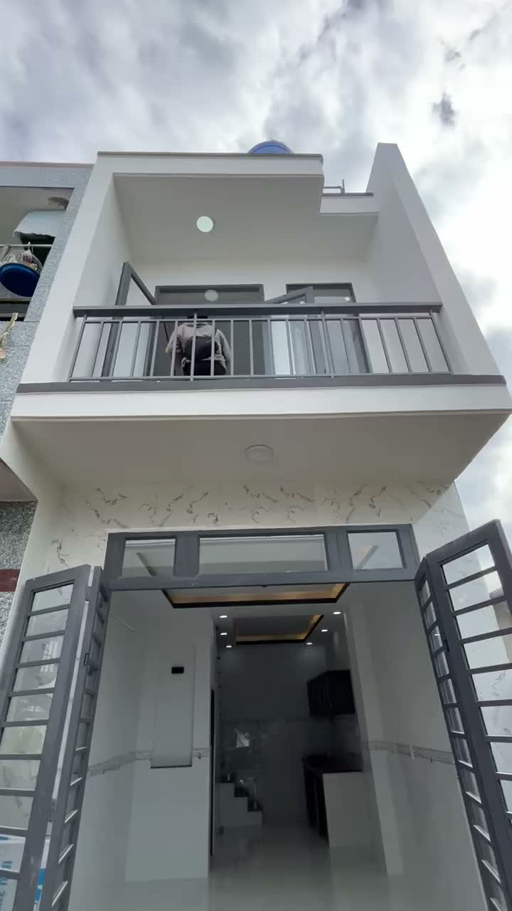 NHÀ MỚI GIÁ CÔNG NHÂN 595TR-GOPS. 4X8, CHỢ 50M, SÂN 5M, NHÀ RIÊNG LẺ. THIẾT KẾ TRẺ TRUNG, HIỆN ĐẠI, RỘNG RÃI - ảnh 2