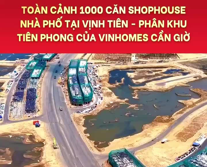 VINHOMES PARADISE CẦN GIỜ BIỆT THỰ LK CHỈ 26 tỷ