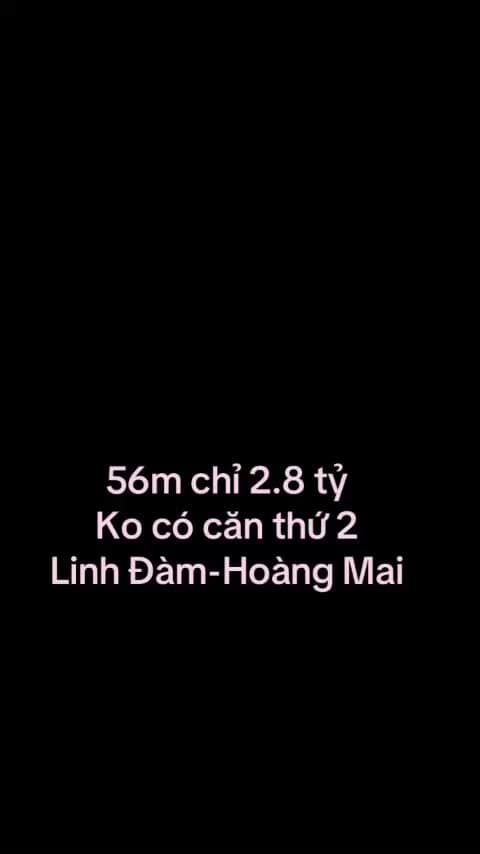 Căn hộ 2PN HH Linh Đàm 56m2, full nội thất, giá tốt chỉ 2.8 tỷ