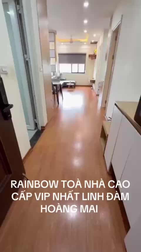 Rainbow Linh Đàm - Hoàng Mai - Toà có solot ôtô, bể bơi khoáng nóng, ngân hàng, siêu thị ngay dưới chân toà