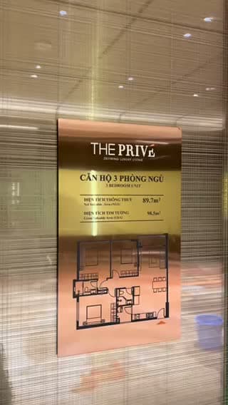 Căn hộ 3Pn The Prive 3 mặt giáp sông ở Quận 2 - ảnh 2