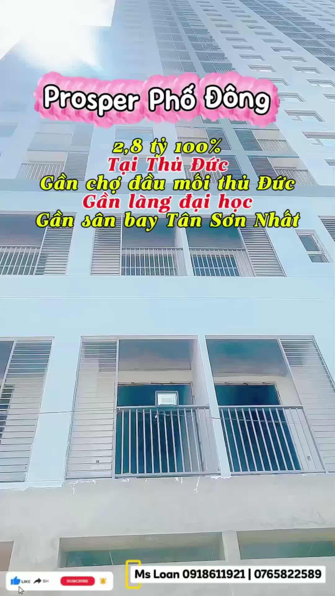Bán Prosper Phố Đông, 2PN 2WC 52,54m², view hồ bơi, giá 2,807 tỷ full căn - ảnh 2