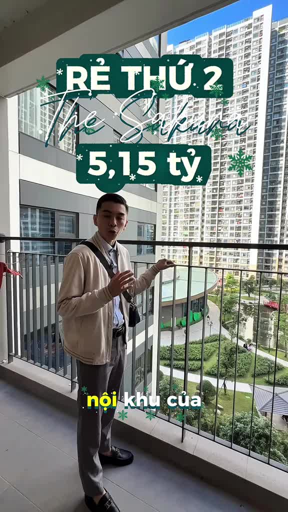 Phân khu The Sakura - Vinhomes Smart City