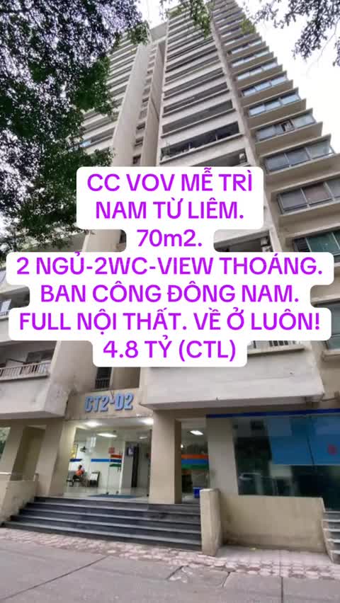 Chung cư VOV Mễ Trì Plaza