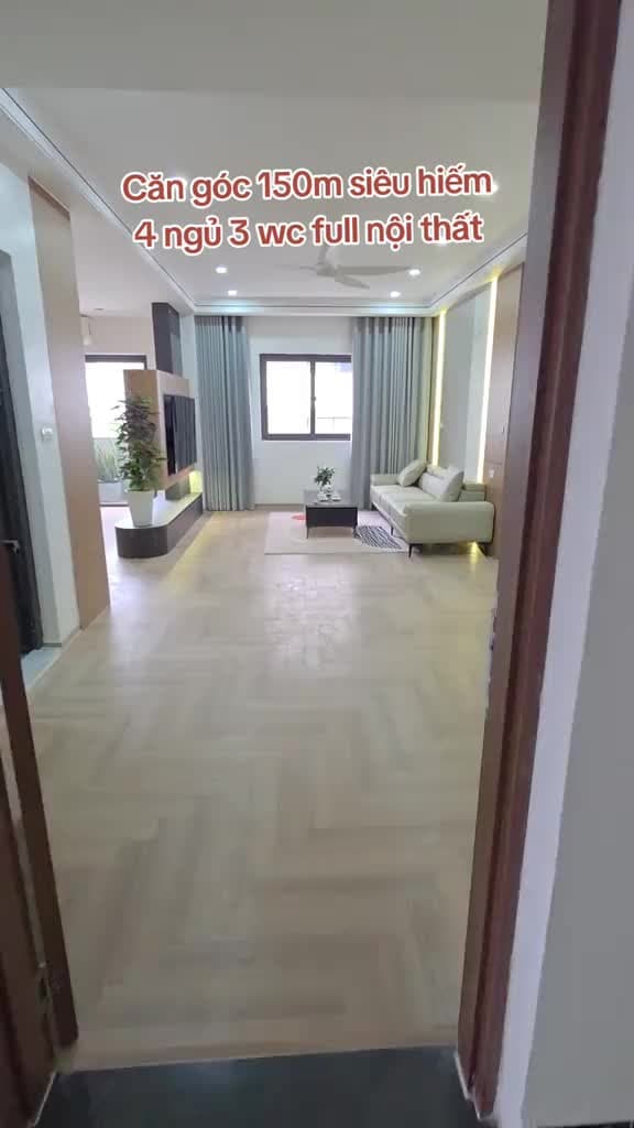 Chính Chủ nhượng lại Căn Góc 4 p.ngủ 150m2 siêu VIP tại tòa CT3-1 KĐT Mễ Trì Hạ, full nội thất xịn - ảnh 2