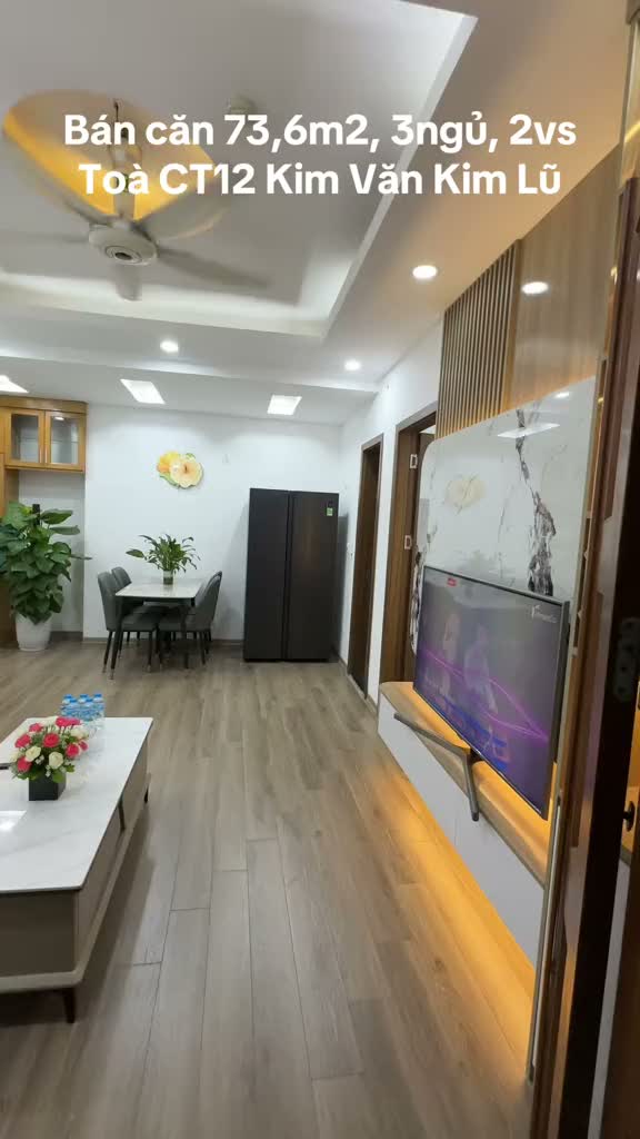 Bán gấp căn hộ 3PN, 2WC 75m2, sổ đỏ lâu dài, nội thất đầy đủ - ảnh 2