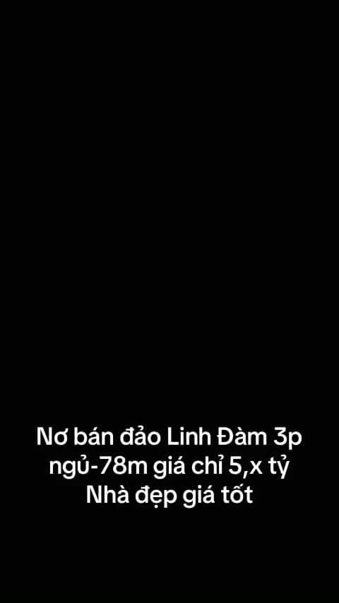 Căn hộ Bán Đảo Linh Đàm, 3 PN 78 m²