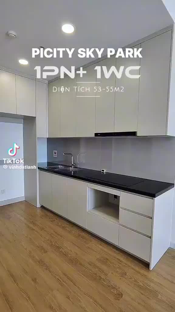 Chủ kẹt cần bán nhanh căn 1PN +1 dự án Picity Sky Park ngay Phạm Văn Đồng