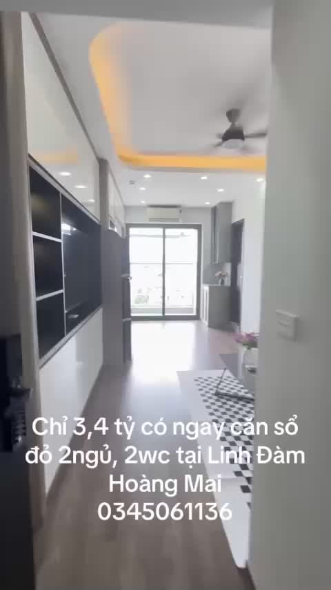 CĂN HỘ DUY NHẤT SỔ ĐỎ GIÁ TỐT KHU TÂY NAM LINH ĐÀM