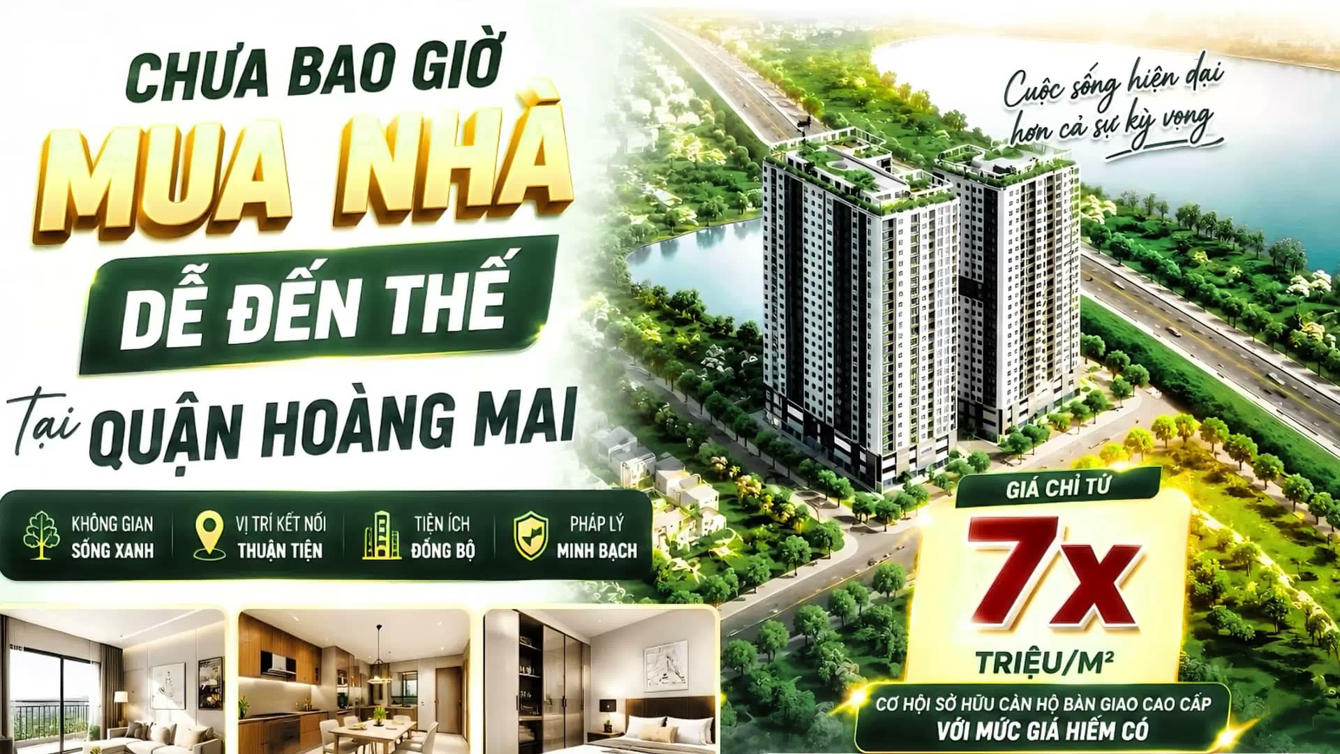 HOÀ PHÁT TUNG LÁ BÀI ĐẶC BIỆT - GIÁ CHỈ 7X SỞ HỮU CĂN HỘ CAO CẤP TẠI YÊN SỞ - ảnh 2