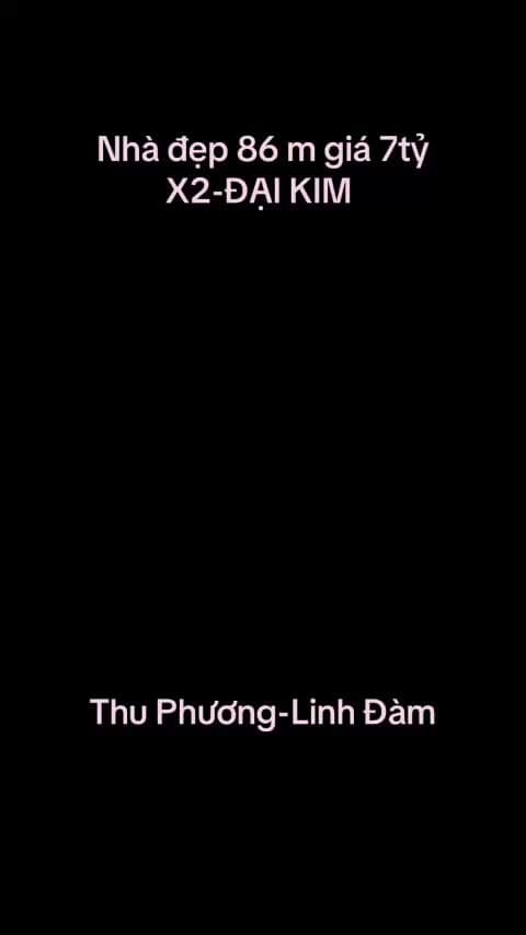 Căn hộ Chung cư X2 Đại Kim - Bộ Quốc Phòng, 3 PN 86 m²