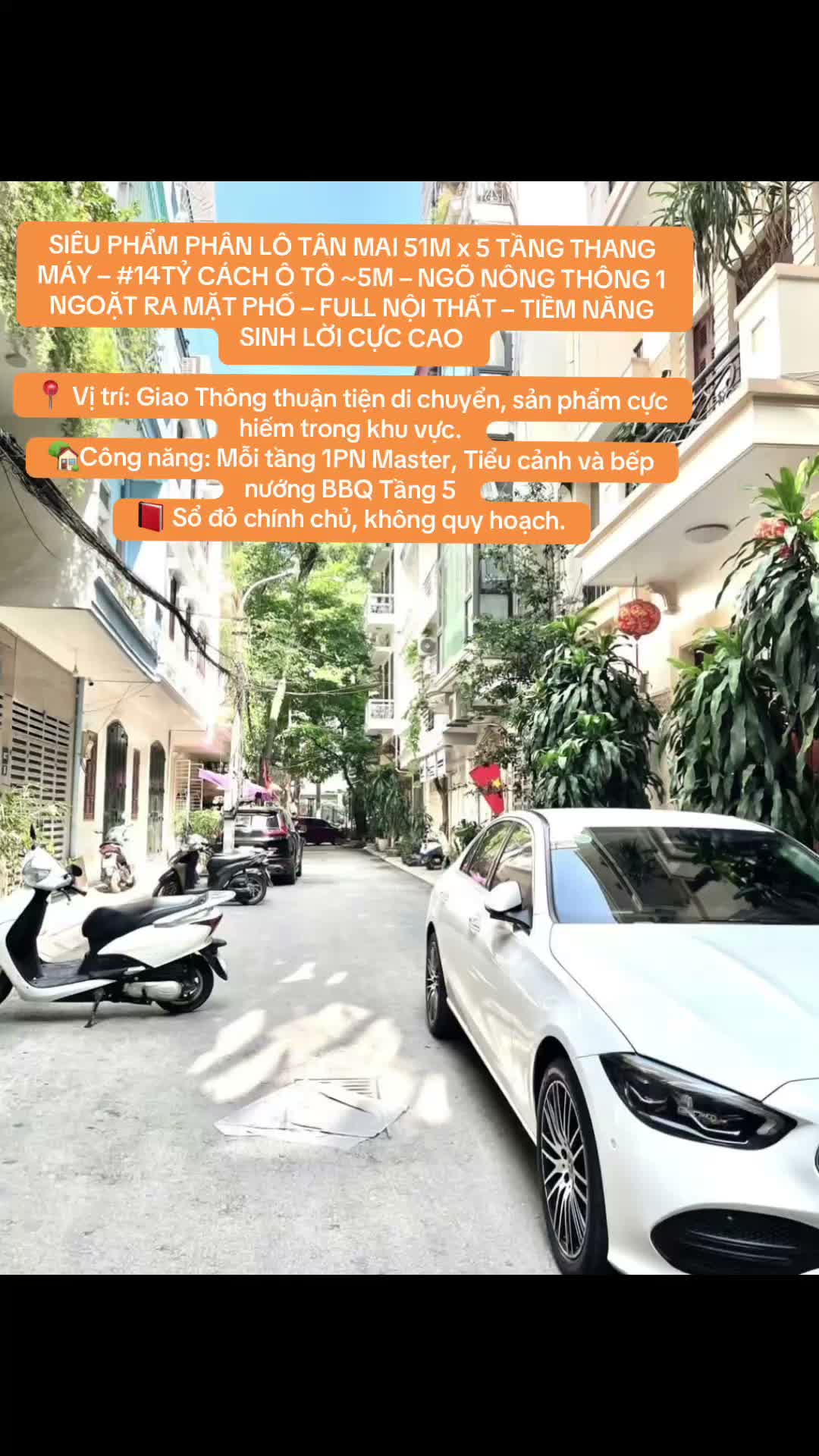 SIÊU PHẨM PHÂN LÔ TÂN MAI 51M x 5 TẦNG THANG MÁY ~14TỶ CÁCH Ô TÔ ĐỖ ~5M, NGÕ NÔNG 1 NGOẶT RA PHỐ - ảnh 2