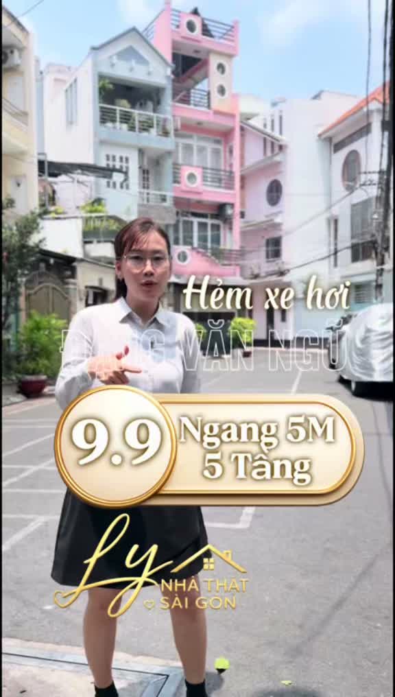 HẺM XE HƠI KHUVIP NGUYỄN VĂN TRỖI-ĐẶNG VĂN NGỮ- 5 TẦNG-NGANG LỚN 5,2M - ảnh 2