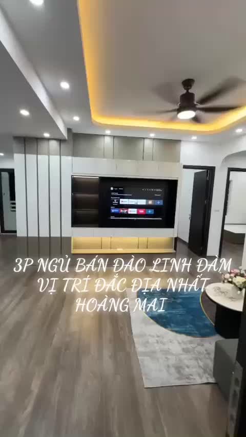 Bán căn hộ Bán đảo Linh Đàm 80m2, tk 3 ngủ 2vs chỉ nhỉnh 5 tỷ