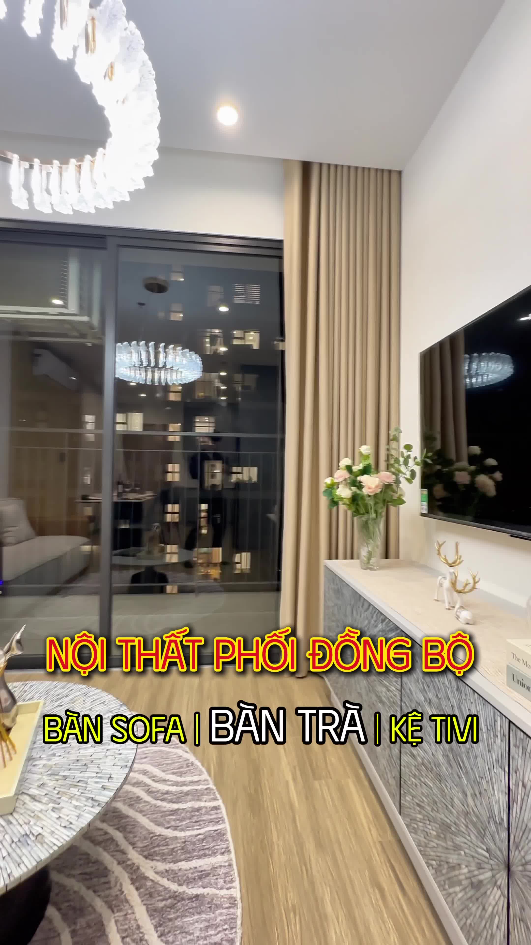 Bán gấp căn 3PN diện tích 75,6m2 tầng trung toà SA1 nhà mới đầy đủ nội thất, giá thương lượng.