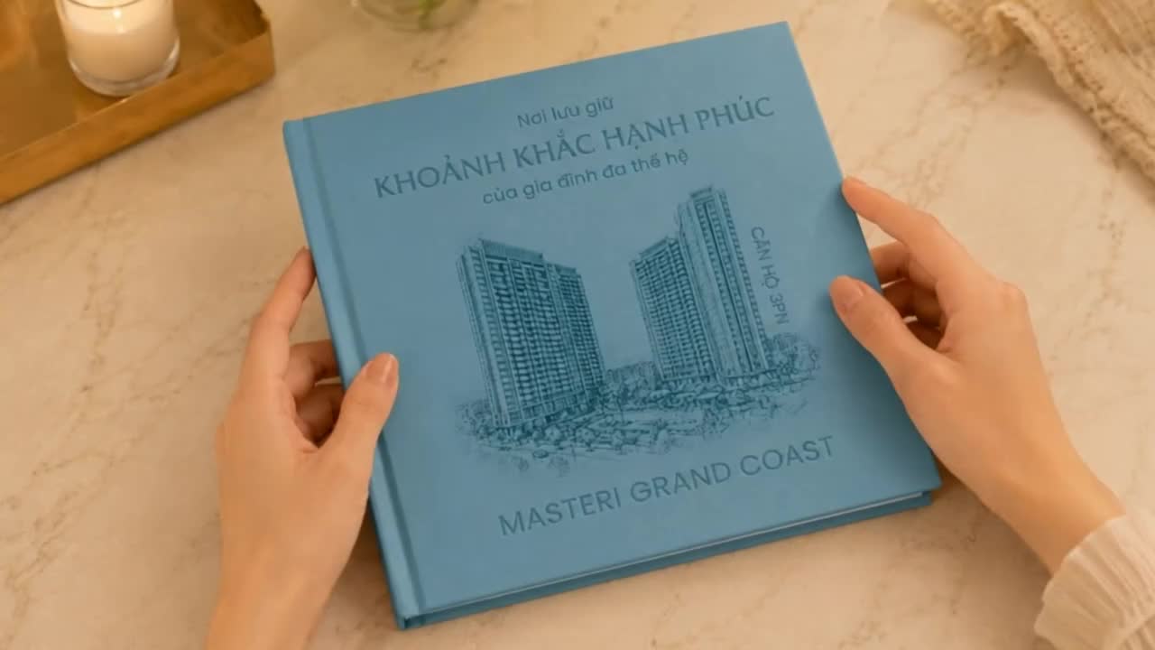 Căn hộ 2PN view nội khu đẹp nhất Masteri Grand Coast - Diện tích 63.7m² - ảnh 2