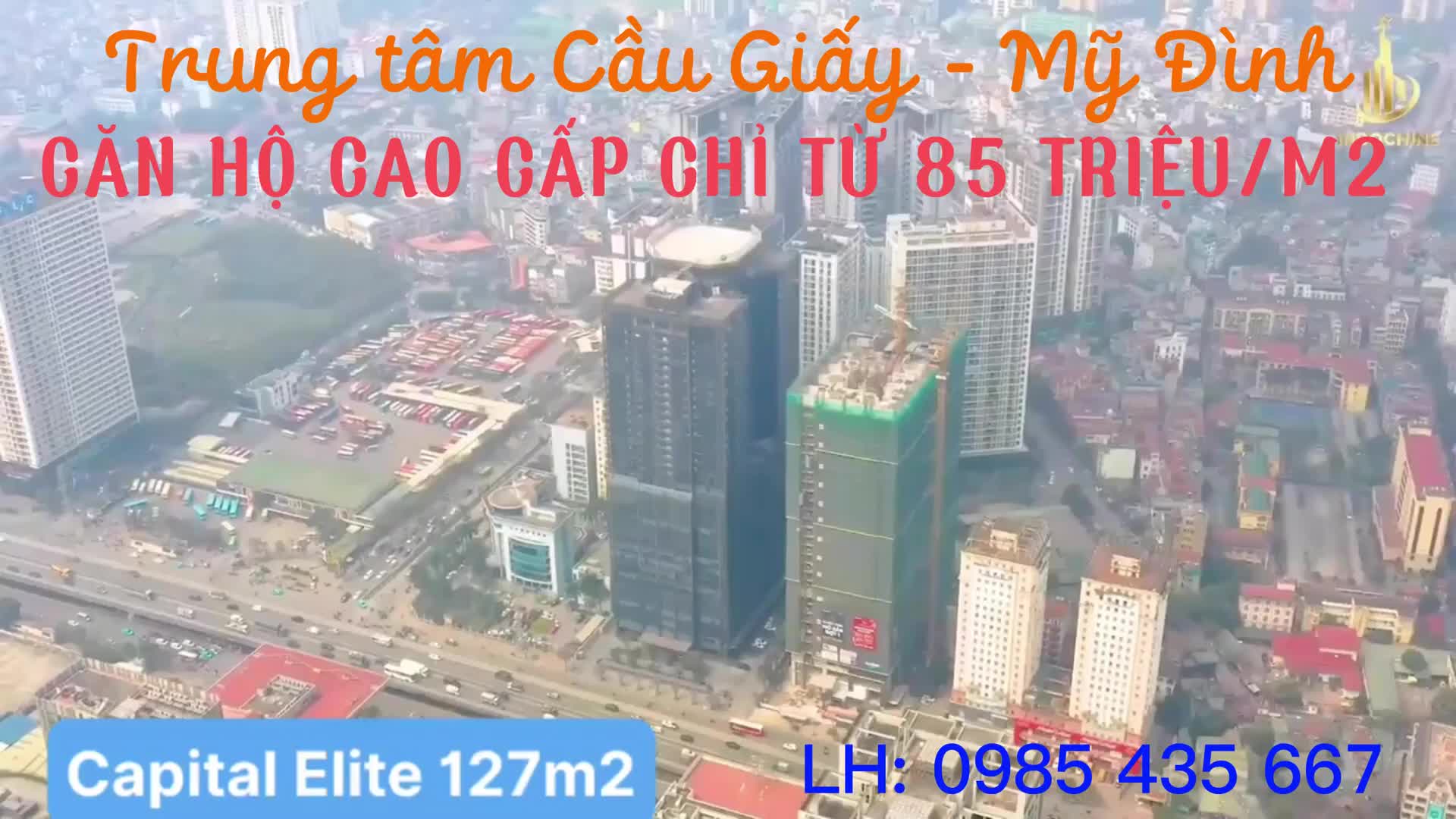Cần bán căn hộ cao cấp 3 phòng ngủ Capital Elite tại Phạm Hùng - Diện tích 126m2