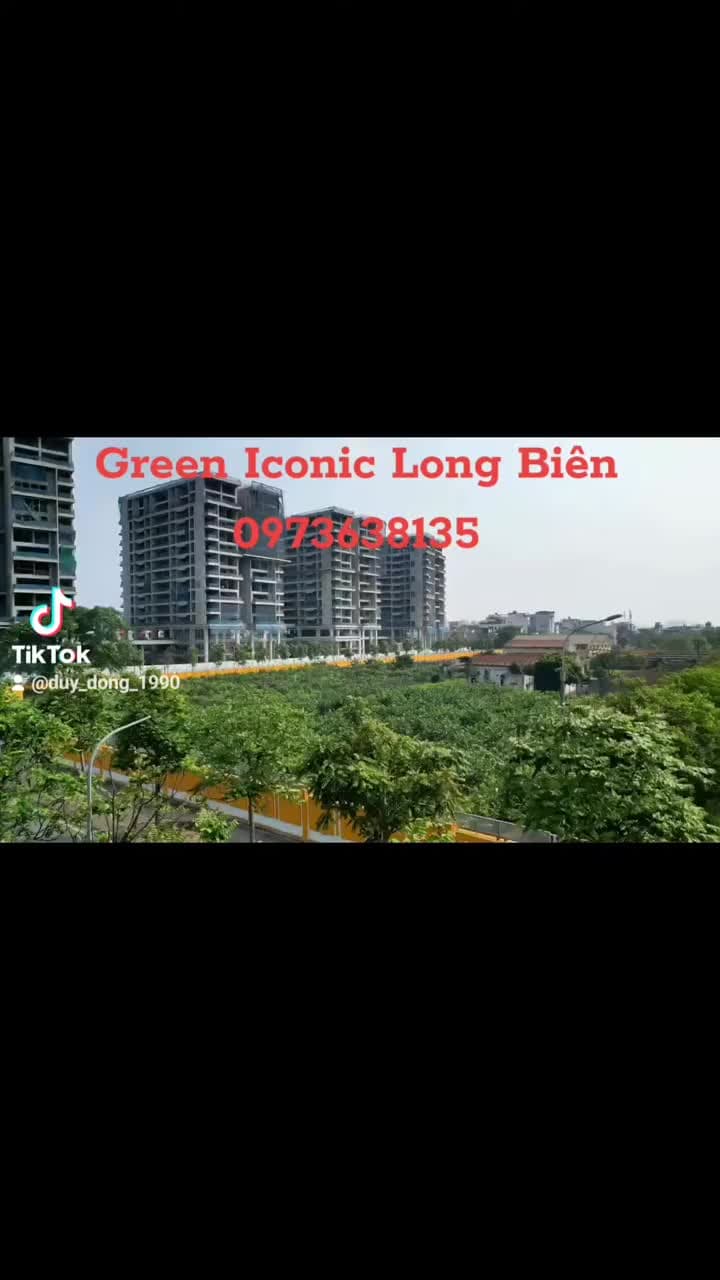 Green Iconic Long Biên duplex 3PN 157 - 169m2 từ 14 tỷ nhận ngay