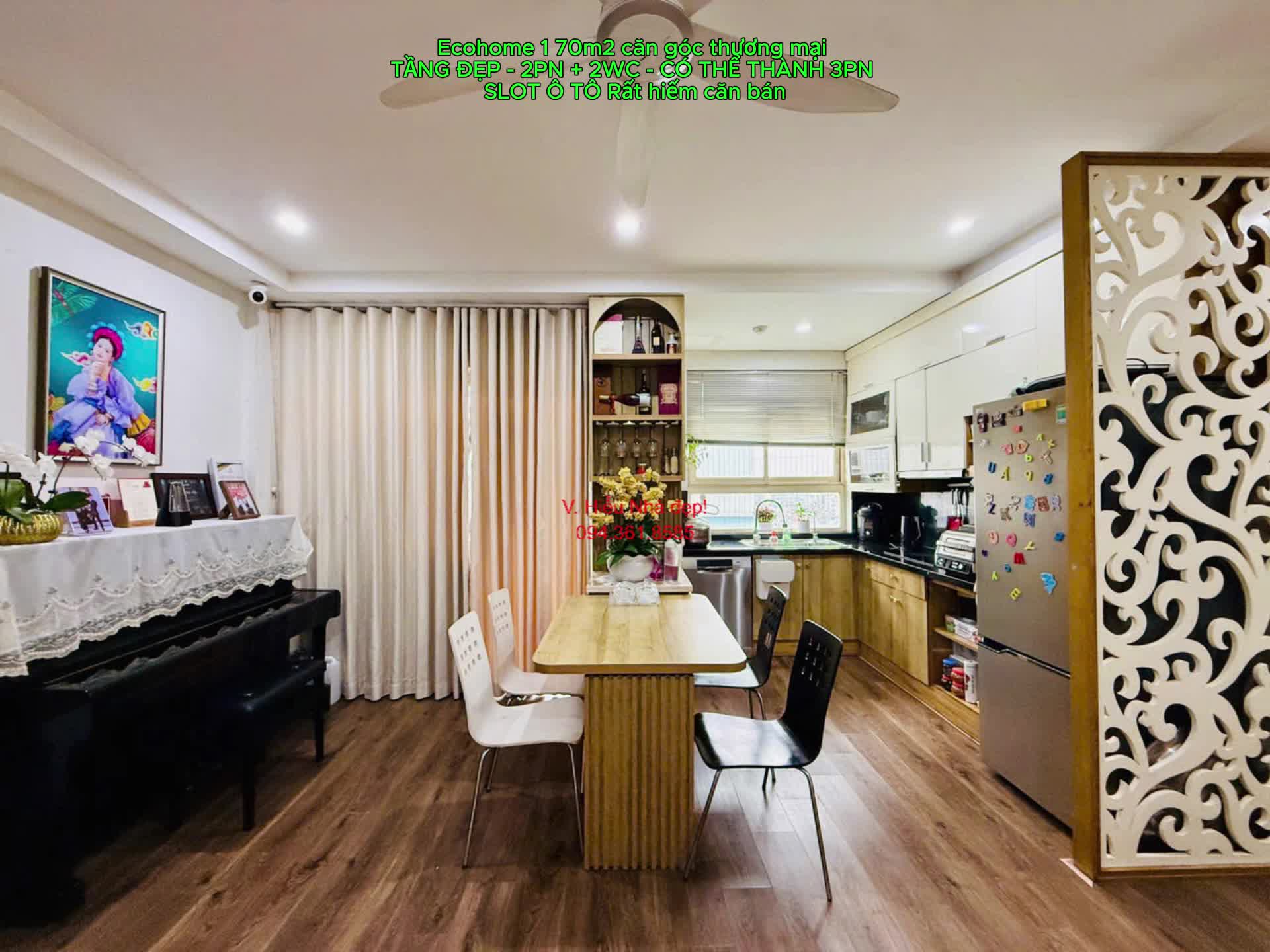 Căn hộ thương mại - Căn góc Ecohome 2 ngủ 2 wc rất hiếm trên thị trường - ảnh 2