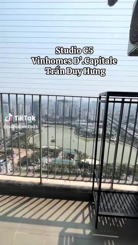 Studio view hồ, ban công Đông Nam tại tòa C5, chuyển nhượng