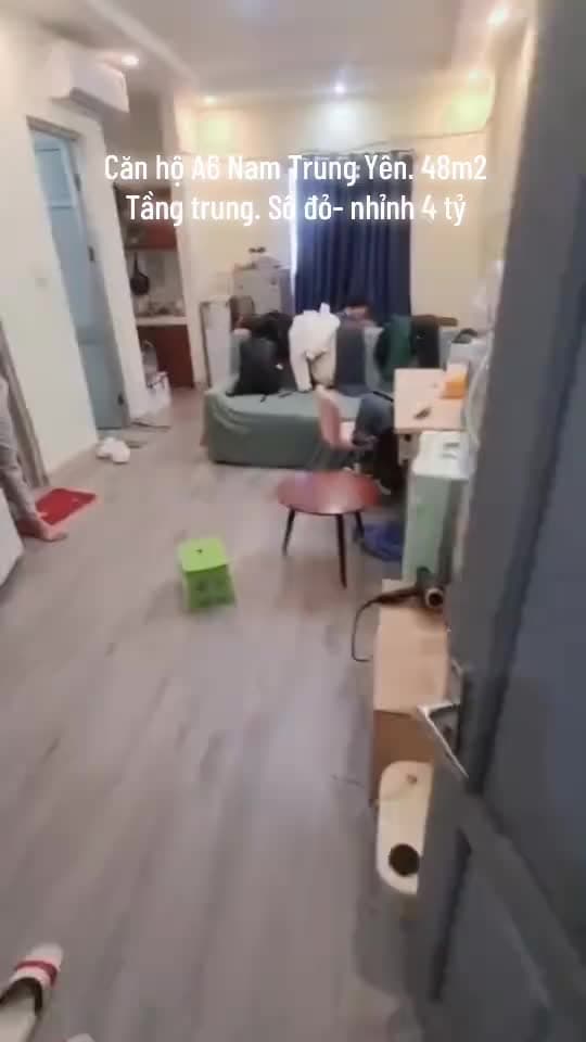 Căn hộ Khu tái định cư A6 Nam Trung Yên, 1 PN 48 m²