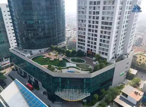 (Tin thật 100%) căn hộ 97,4m2 x 3PN có 2 slot ô tô tại FLC Twins 265 Cầu Giấy - Ban công hướng Nam
