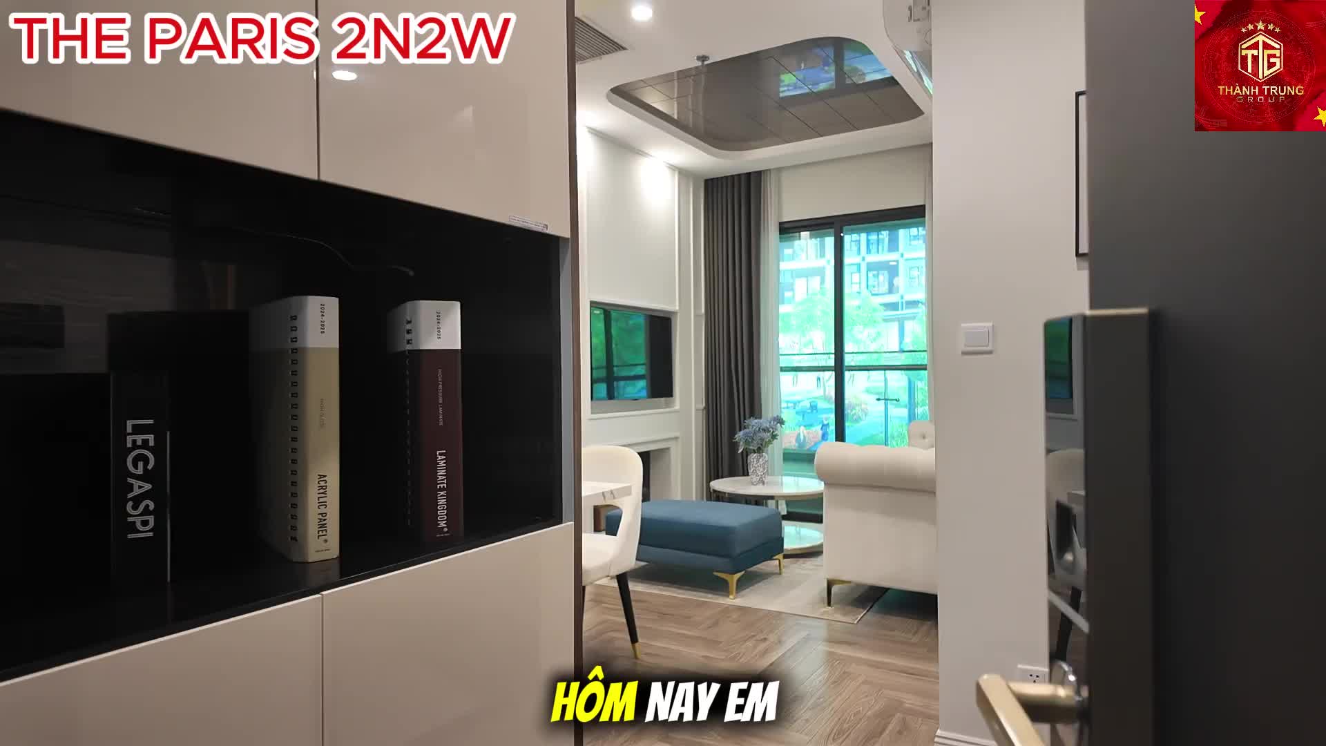 Căn hộ 2 ngủ góc tại Beverly VinHomes Ocean Park, Hà Nội