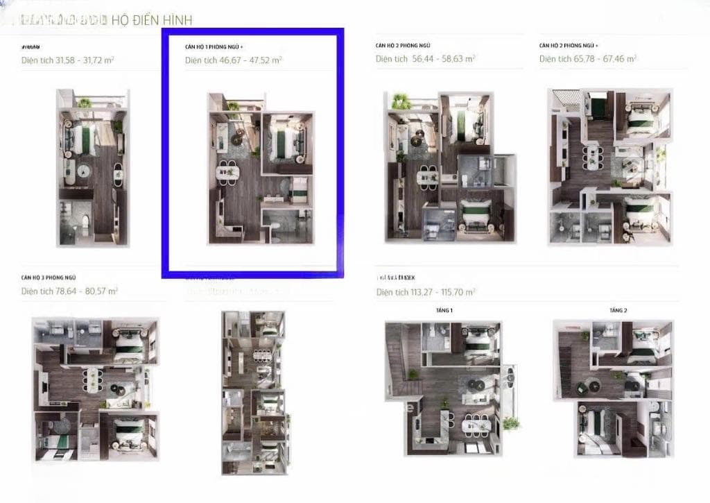 The Parkland OCP2 53tr/m2 - ảnh 3