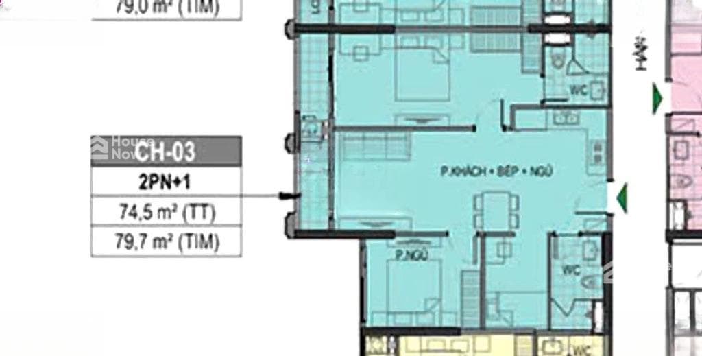 2N+_PR3_74,5m2 - ảnh 2