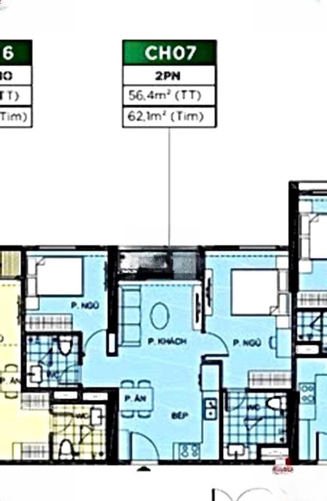 2N_ZR1xx07_56,4m2 - ảnh 2
