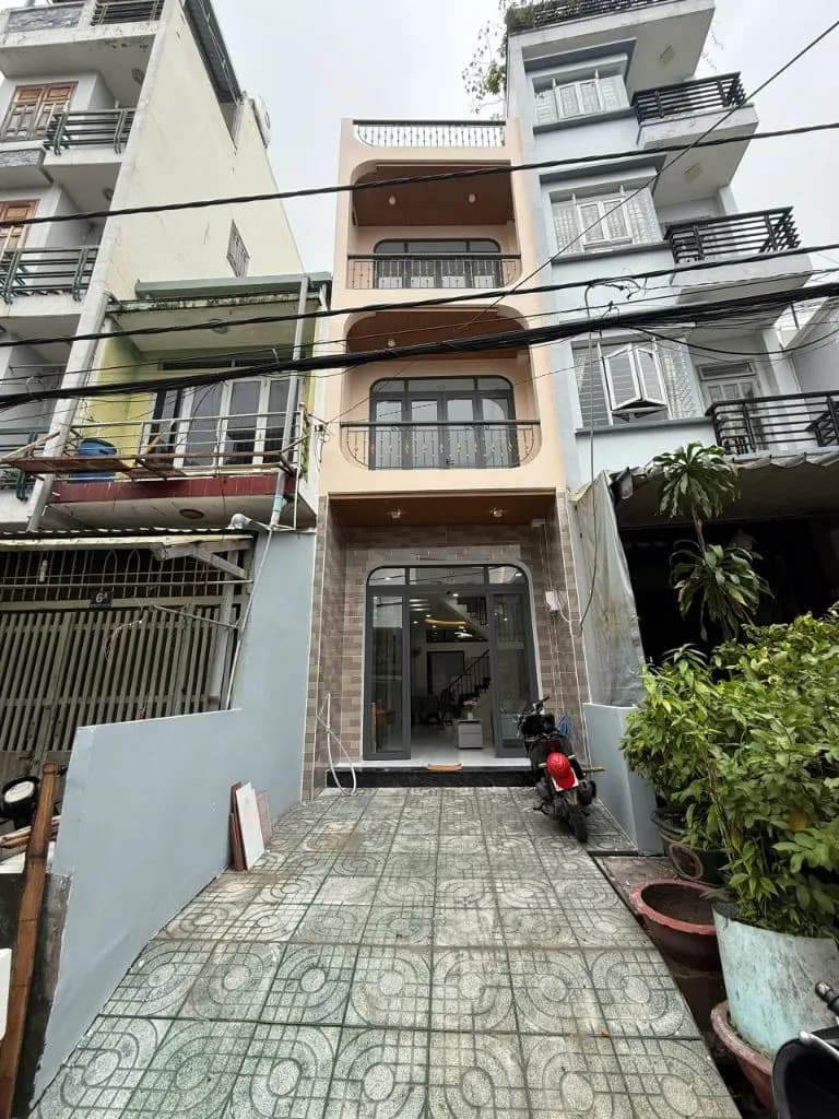 Bán nhà mới mặt tiền đường Phường Chánh Hưng (Phường 4 Quận 8 cũ). Nhà gần chợ Phạm Thế Hiển
 - ảnh 2