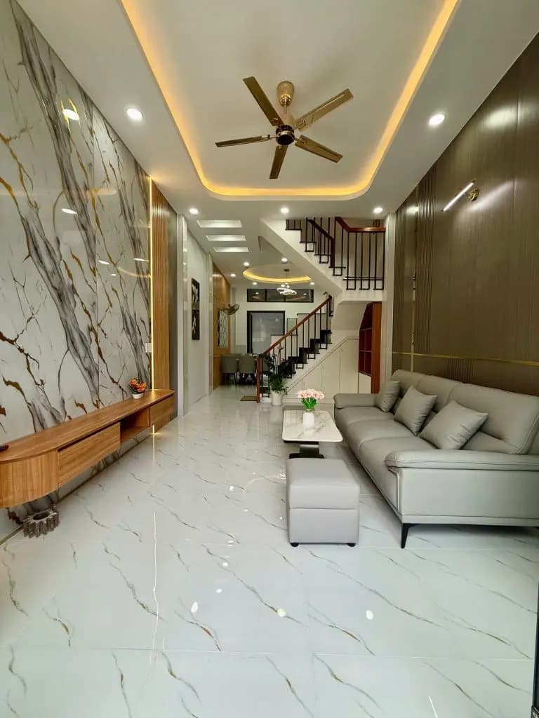 Bán nhà mới mặt tiền đường Phường Chánh Hưng (Phường 4 Quận 8 cũ). Nhà gần chợ Phạm Thế Hiển
 - ảnh 4