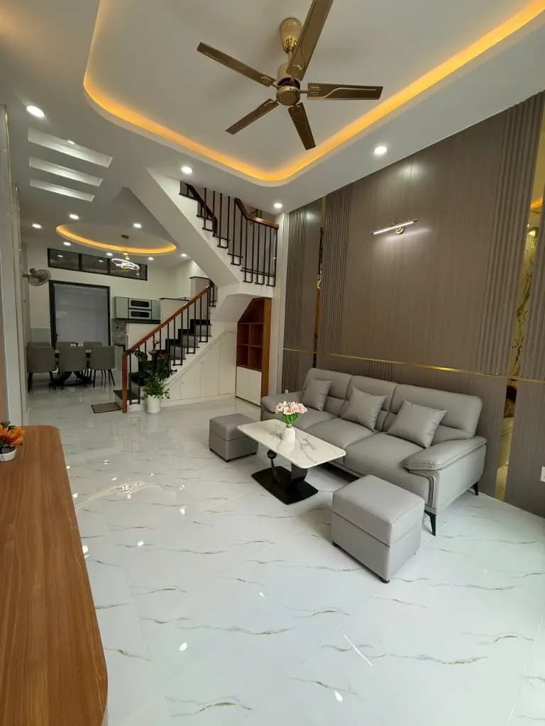 Bán nhà mới mặt tiền đường Phường Chánh Hưng (Phường 4 Quận 8 cũ). Nhà gần chợ Phạm Thế Hiển
 - ảnh 6