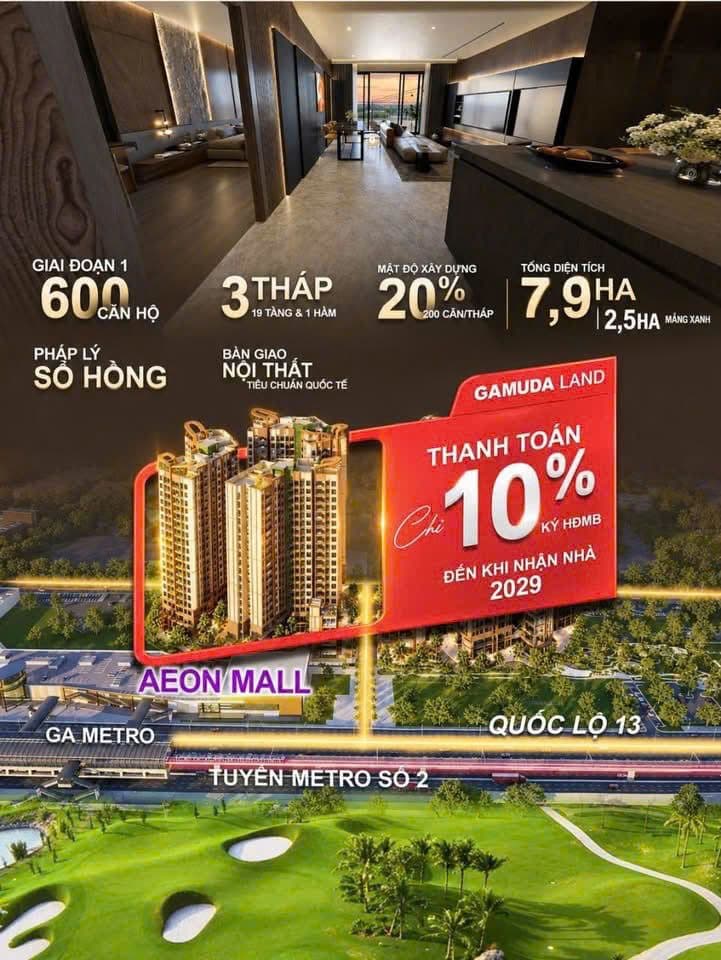 ⛳ NORTON PARK GAMUDA LAND: ĐỘC TÔN VỊ TRÍ CÁCH METRO 80M, ÔM TRỌN HỆ SINH THÁI AEON MALL - LOTTE - MEGA MARKET VÀ LÕI KCN THUẬN AN! - ảnh 3