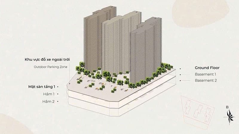 5.82 tỷ 3N+ Vic đông nam tiến độ tầng đẹp giá siêu tốt - ảnh 4