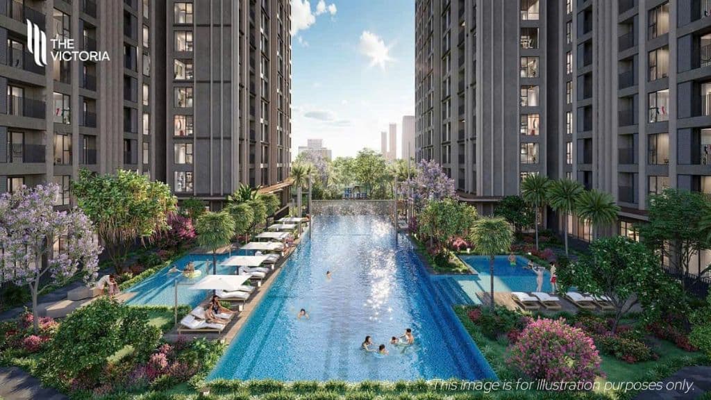 Chỉ 3 tỷ mua được căn 1PN+1 48m2 - Có slot hầm gửi oto - Căn hộ 1PN + 1 - 48.5m2 - The Victoria - ảnh 3