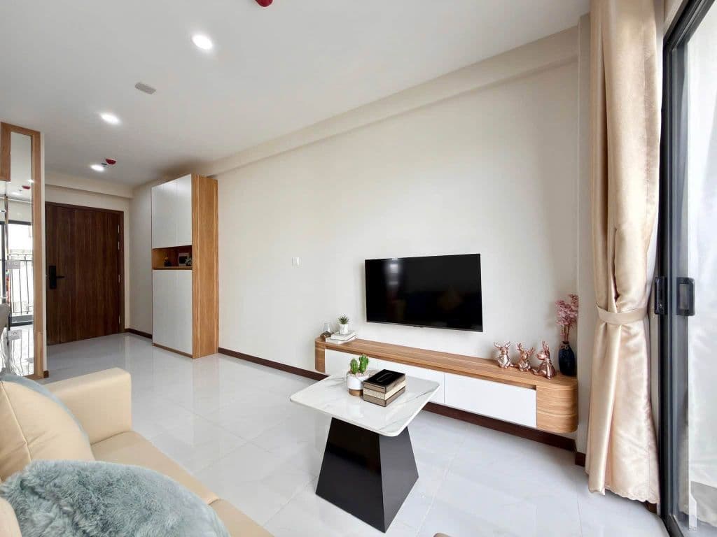 (CĂN NỮ HOÀNG) full nt 55m2/2 tỷ 2 (2PN)sổ hồng,mới,vay 70% ,Căn Góc,MT Nguyễn Văn Đậu - ảnh 3