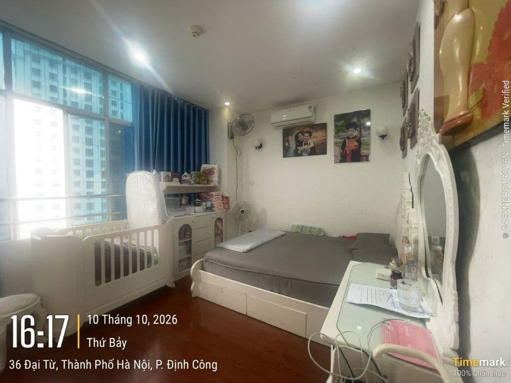 💥Căn góc 102,2m sổ đỏ 6,52 tỷ nội thất cao cấp, vào ở luôn tại chung cư Licogi 12 phố Đại Từ, Hoàng Mai, Hà Nội 💥 - ảnh 4