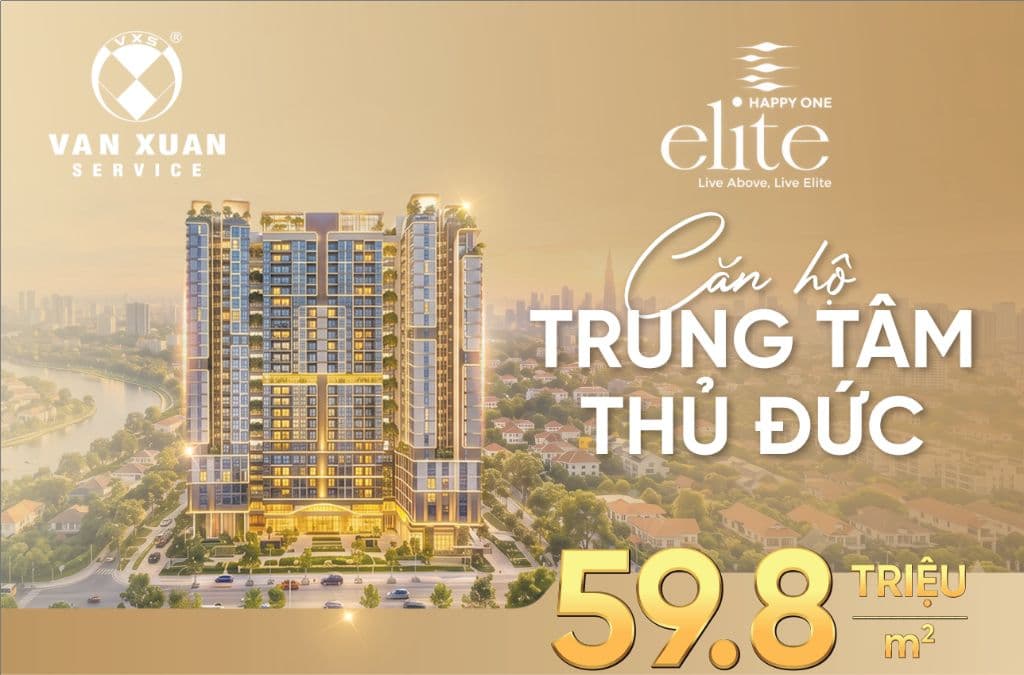 Happy One Elite căn hộ cao cấp đường Tam Bình liền kề vành đai 2 và Metro Tao Đàn - Thủ Dầu Một - ảnh 1