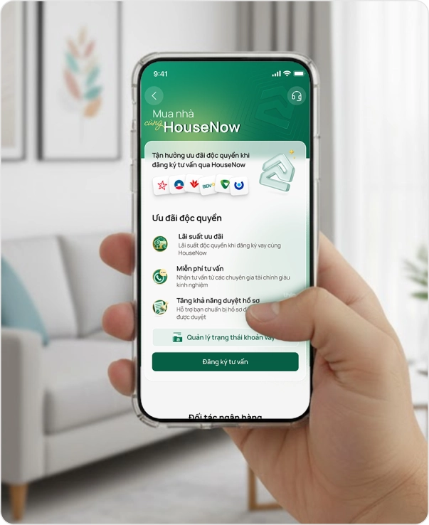 Hình ảnh Vay mua nhà cùng HouseNow