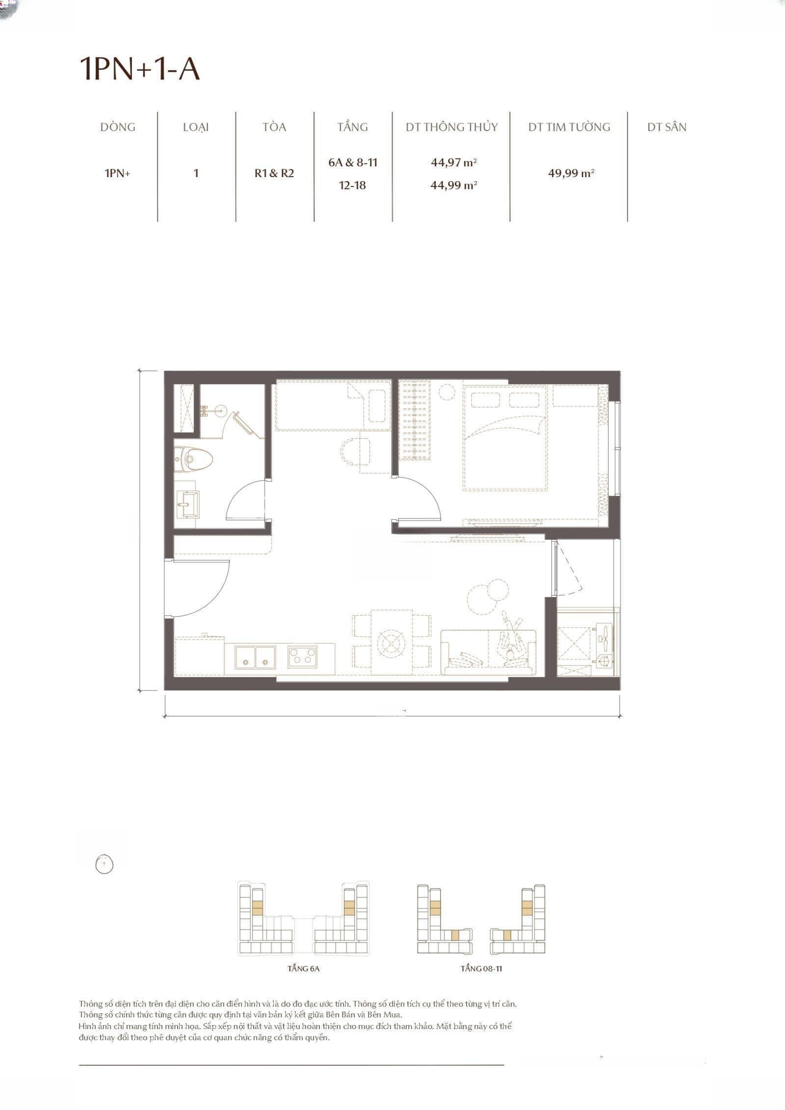 Bán gấp căn 1PN trục 17 giá 4,7 tỷ NT Cơ Bản dự án Rivea Residences - ảnh 3 Bán gấp căn 1PN trục 17 giá 4,7 tỷ NT Cơ Bản dự án Rivea Residences - ảnh 3
