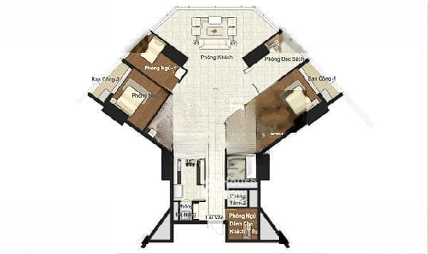 Chính chủ cần chuyển nhượng gấp căn hộ 160m2 Keangnam Hanoi Landmark giá cực tốt - ảnh 3 Chính chủ cần chuyển nhượng gấp căn hộ 160m2 Keangnam Hanoi Landmark giá cực tốt - ảnh 3