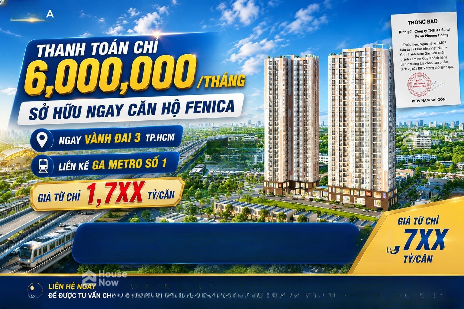 Thông tin bảng giá & tiến độ thanh toán căn hộ Fenica liền kề ga Metro An Phú - ảnh 6 Thông tin bảng giá & tiến độ thanh toán căn hộ Fenica liền kề ga Metro An Phú - ảnh 6