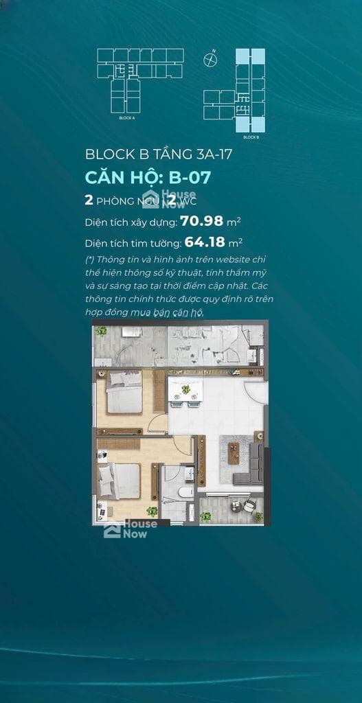 Bán căn góc 2pn căn hộ D-Aqua, nhà mới 100% chưa ở - view Bến Bình Đôn - ảnh 7 Bán căn góc 2pn căn hộ D-Aqua, nhà mới 100% chưa ở - view Bến Bình Đôn - ảnh 7