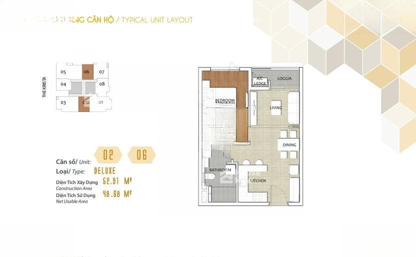 Chỉ từ 4 tỷ sở hữu căn hộ Kris Vue 1PN full nội thất đã có sổ hồng. - ảnh 2 Chỉ từ 4 tỷ sở hữu căn hộ Kris Vue 1PN full nội thất đã có sổ hồng. - ảnh 2