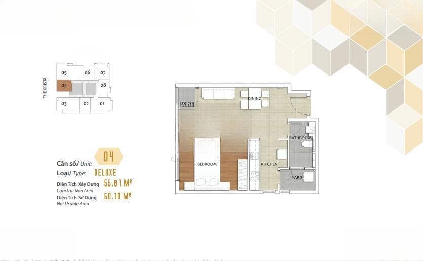 Chỉ từ 4 tỷ sở hữu căn hộ Kris Vue 1PN full nội thất đã có sổ hồng. - ảnh 3 Chỉ từ 4 tỷ sở hữu căn hộ Kris Vue 1PN full nội thất đã có sổ hồng. - ảnh 3