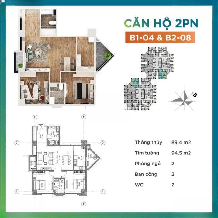 Cần chuyển nhượng căn hộ 88m², 2PN, 2VS Tecco Garden, căn góc hai mặt thoáng mát, giá tốt - ảnh 13 Cần chuyển nhượng căn hộ 88m², 2PN, 2VS Tecco Garden, căn góc hai mặt thoáng mát, giá tốt - ảnh 13